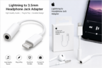 Lightning to 3.5mm Headphone Jack Adapter – Audio Converter for iPhone (Original Quality, High Sound Performance) - Image 2