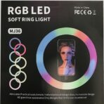 RGB LED Ring Light with Mobile Holder - Image 3