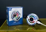 MEMO CX16 Magnetic Cooler Fan with White Cyberpunk Design and Box