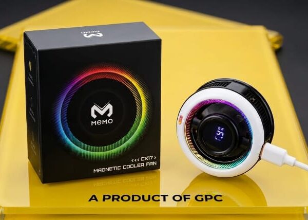 MEMO CX17 Magnetic RGB Phone Cooler Fan with Box